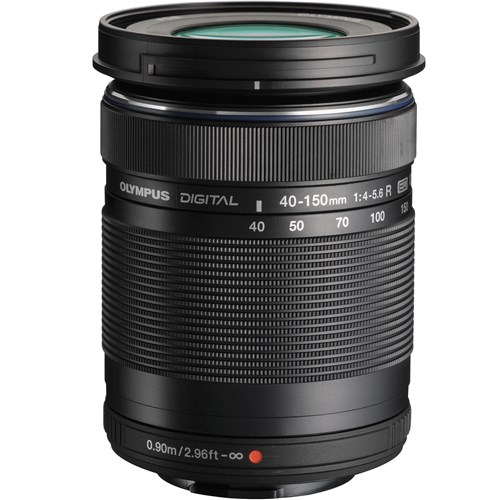 Olympus 40-150mm F4-5.6 Black Micro 43 Lens 001